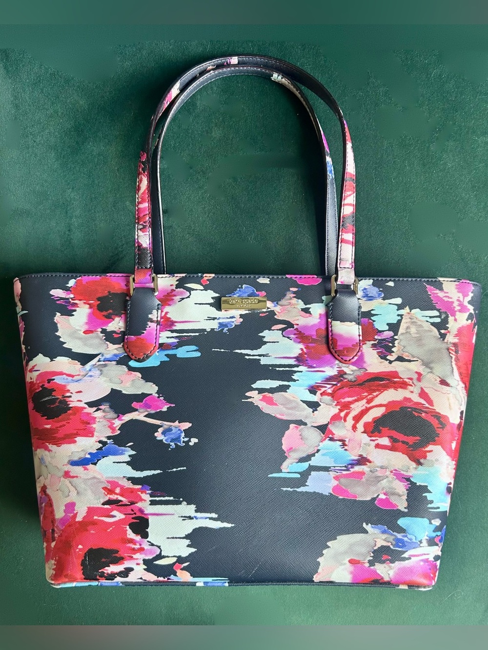 kate spade Blurry Floral Print Tote